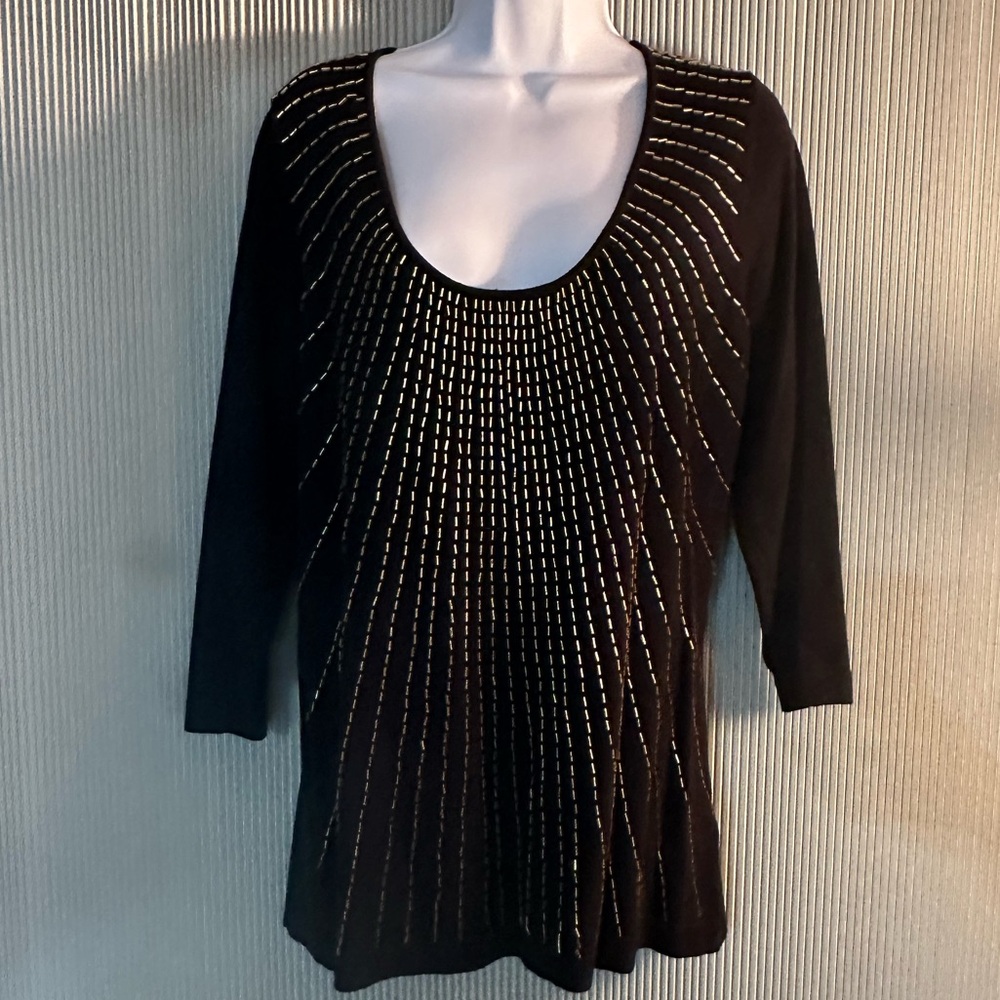 Boston Proper embellished Sweater